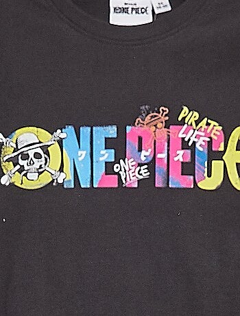 Pijama curto com t-shirt + calções 'One Piece' - 2 peças
