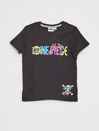 Pijama curto com t-shirt + calções 'One Piece' - 2 peças