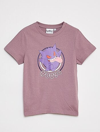 Pijama curto com t-shirt + calções 'Pokémon' - 2 peças