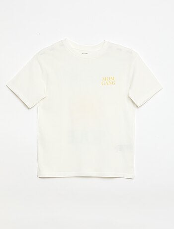 Pijama curto de 2 peças: Calções e T-shirt