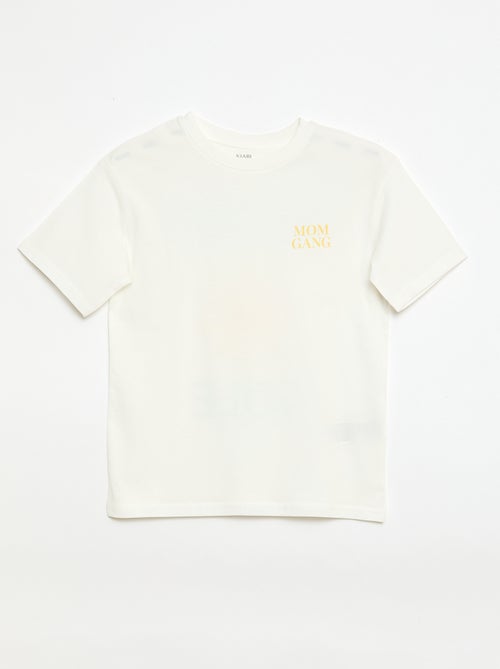 Pijama curto de 2 peças: Calções e T-shirt - Kiabi