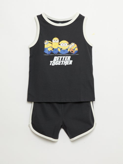 Pijama curto de 2 peças - Kiabi