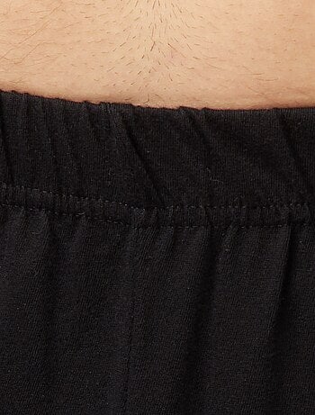 Pijama curto de 2 peças com mensagem