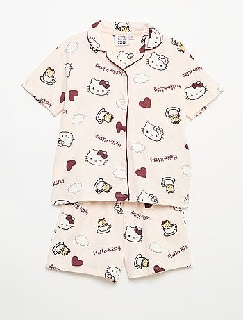Pijama curto de 2 peças 'Hello Kitty'