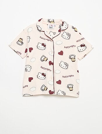 Pijama curto de 2 peças 'Hello Kitty'