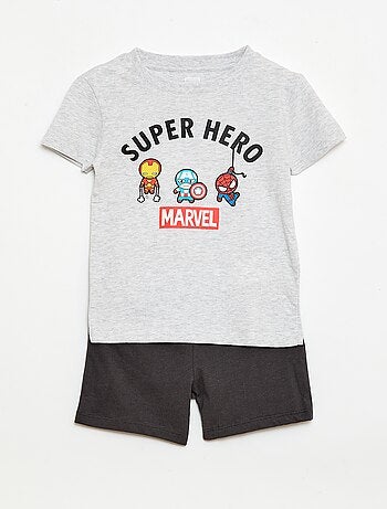 Pijama curto de 2 peças 'Marvel'