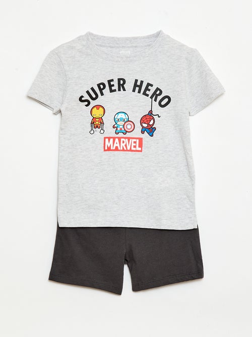 Pijama curto de 2 peças 'Marvel' - Kiabi