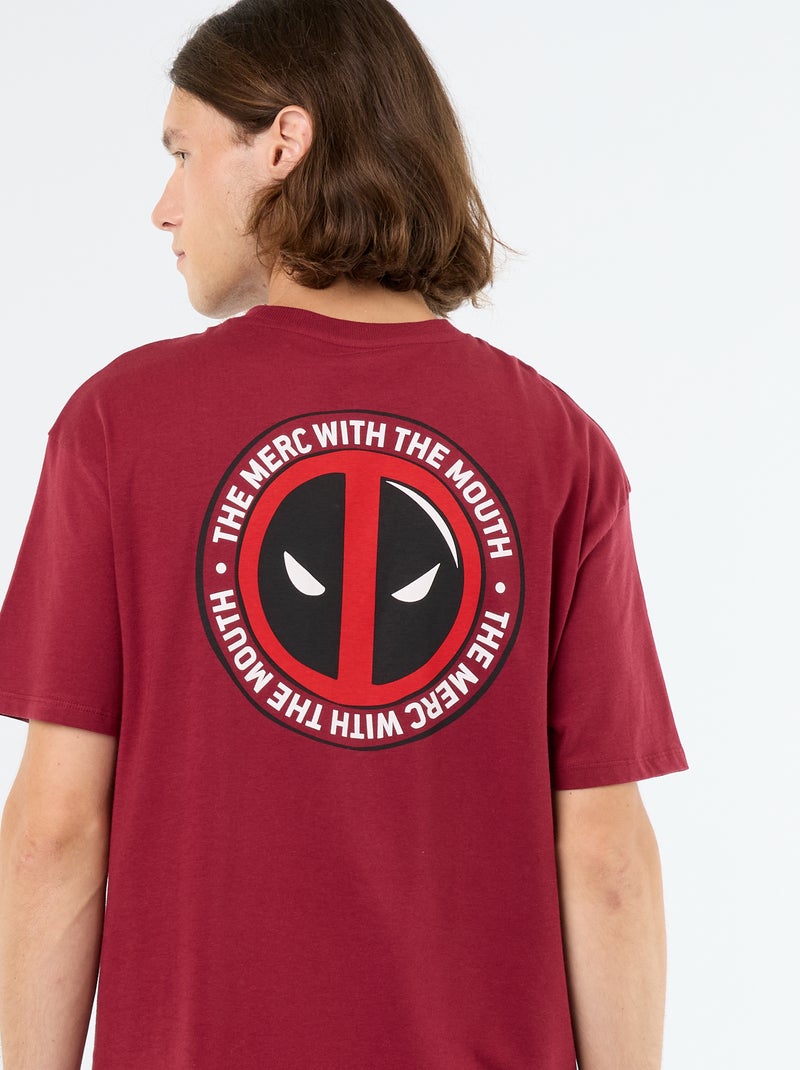 Pijama curto de 2 peças 'Marvel' Vermelho - Kiabi