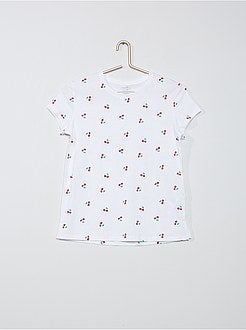 Menina 10-18 anos - Pijama curto de algodão - Kiabi