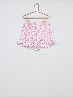 Menina 3-12 anos - Pijama curto de algodão 'Lol Surprise' - Kiabi