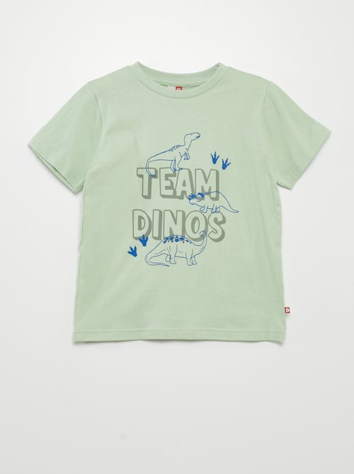 Pijama curto 'dinossauros' - 2 peças - Kiabi