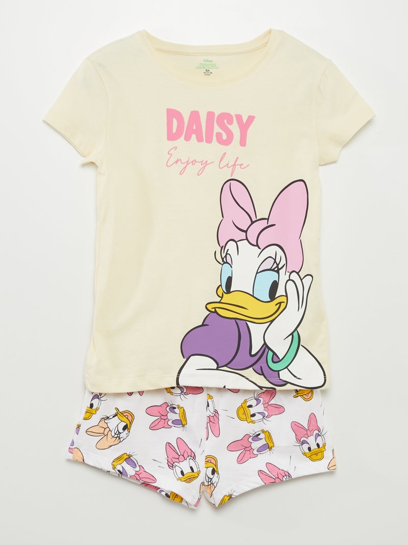 Pijama curto 'Disney' - 2 peças AMARELO - Kiabi