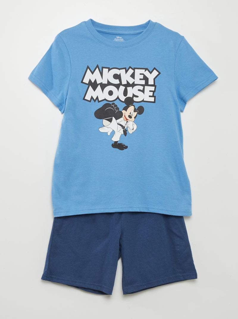 Pijama curto 'Disney' - 2 peças AZUL - Kiabi