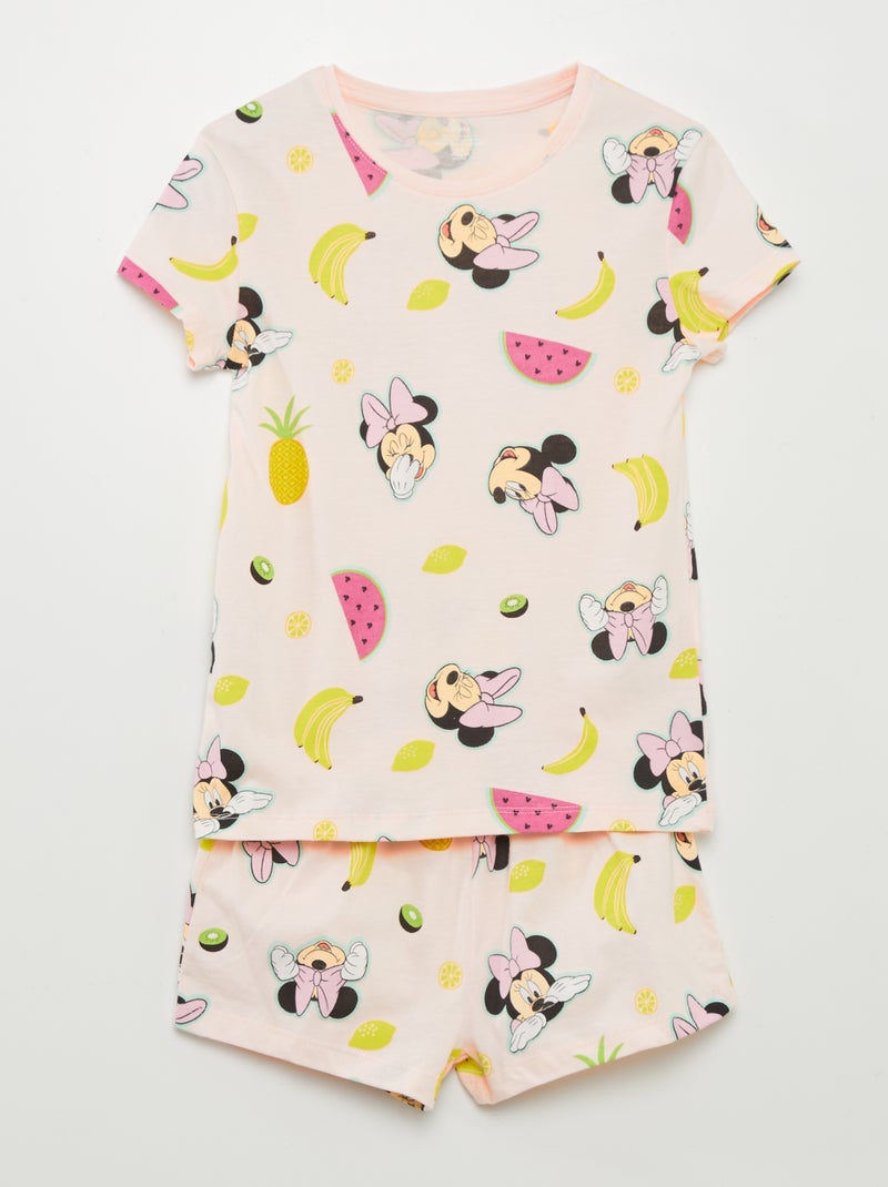 Pijama curto 'Disney' - 2 peças ROSA - Kiabi