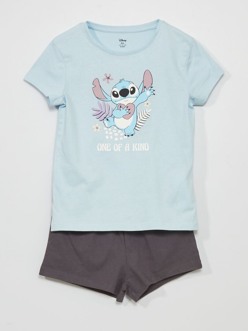 Pijama curto 'Stitch' 'Disney'  Stitch disney, Pyjama, Lilo et stitch