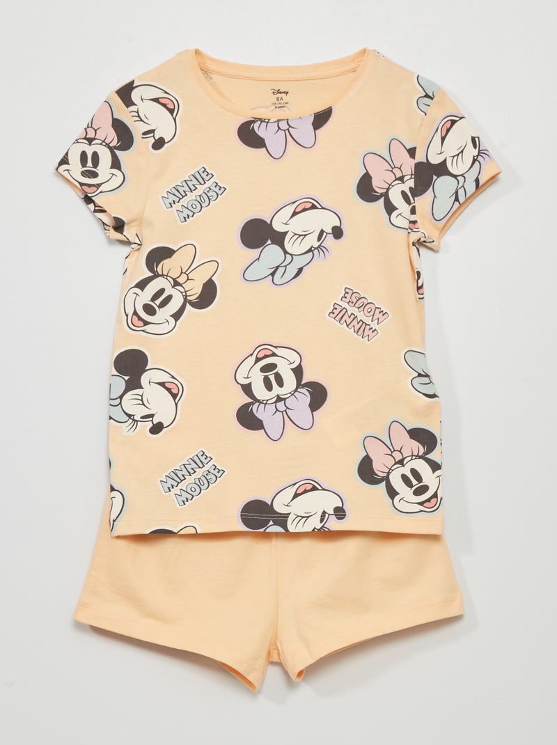 Pijama curto 'Disney'- 2 peças LARANJA - Kiabi