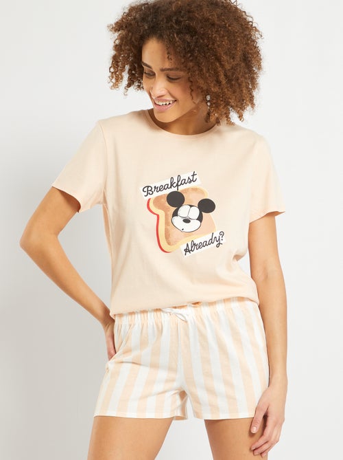 Pijama curto 'Disney' - Kiabi