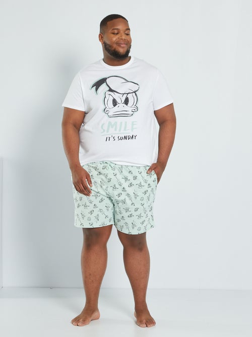 Pijama curto Donald 'Disney' - 2 peças - Kiabi
