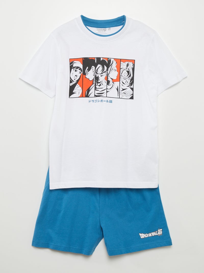 Pijama curto 'Dragon Ball Z' - 2 peças Branco - Kiabi