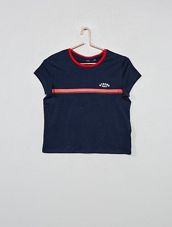 Pijama curto em jersey - Kiabi