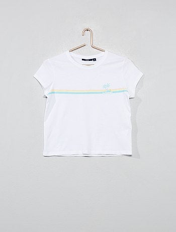 Pijama curto em jersey - Kiabi