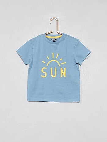 Pijama curto estampado - Kiabi