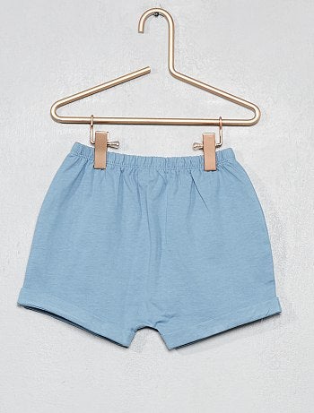 Menino 0-36 meses - Pijama curto estampado - Kiabi