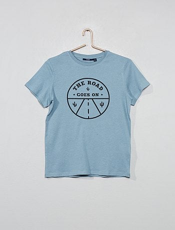 Pijama curto estampado - Kiabi