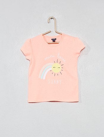 Pijama curto estampado - Kiabi