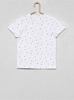 Pijama curto estampado - Kiabi