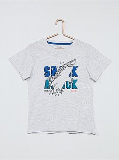 Pijama curto estampado - Kiabi