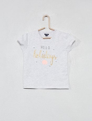 Pijama curto estampado - Kiabi