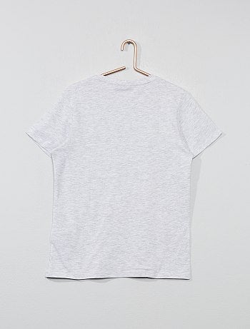 Pijama curto estampado - Kiabi