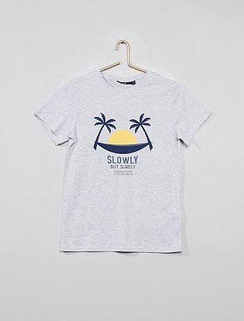 Pijama curto estampado - Kiabi