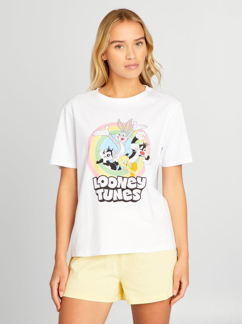 Pijama curto estampado 'Looney' Tunes' - 2 peças AMARELO - Kiabi