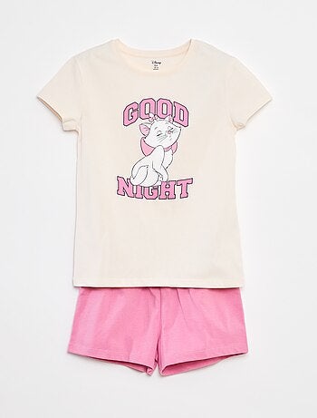 Pijama curto estampado 'Maria' - 2 peças