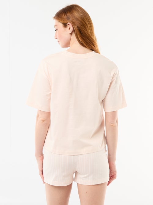 Pijama curto estampado 'Minnie' - 2 peças - Kiabi