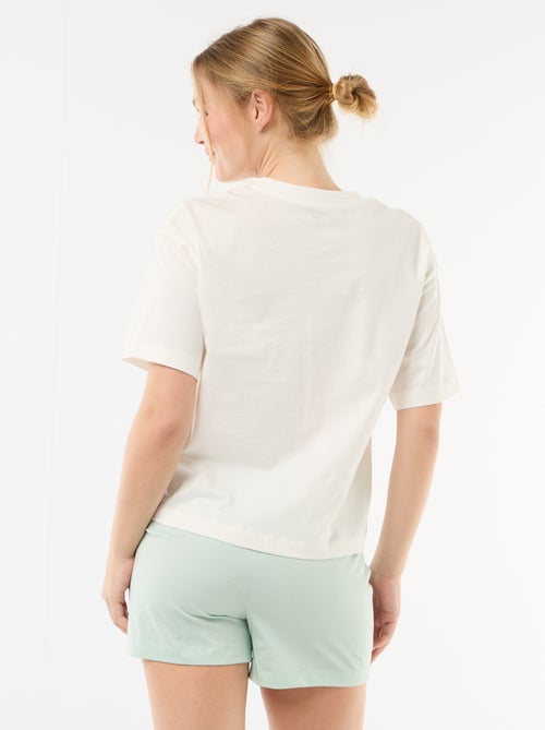 Pijama curto estampado 'Simba' - 2 peças - Kiabi