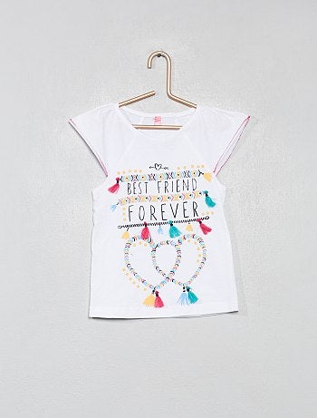 Pijama curto étnico - Kiabi