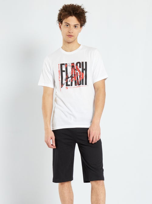 Pijama curto 'Flash' - 2 peças - Kiabi