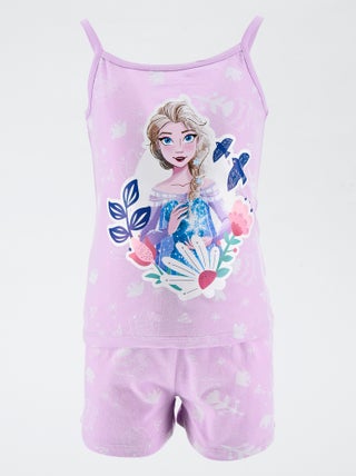 Pijama curto 'Frozen' - 2 peças