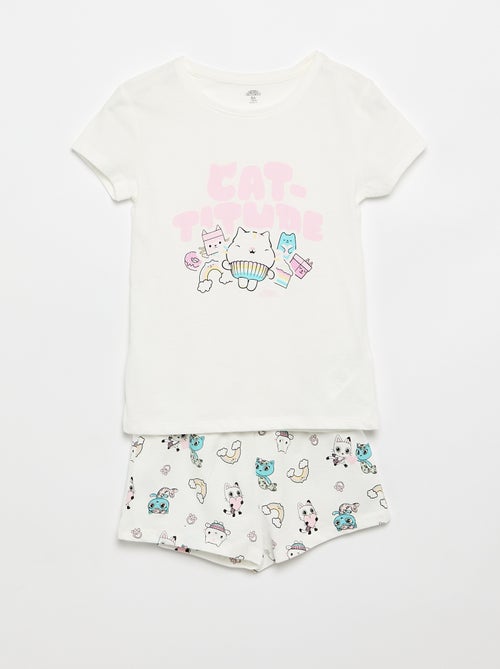 Pijama curto 'Gabby e a casa mágica' - 2 peças - Kiabi
