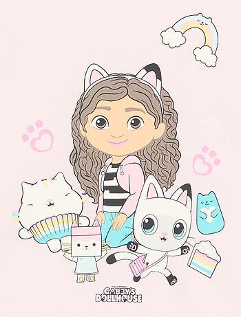 Pijama curto 'Gabby e a casa mágica' - 2 peças