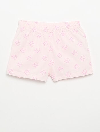 Pijama curto 'Gabby e a casa mágica' - 2 peças