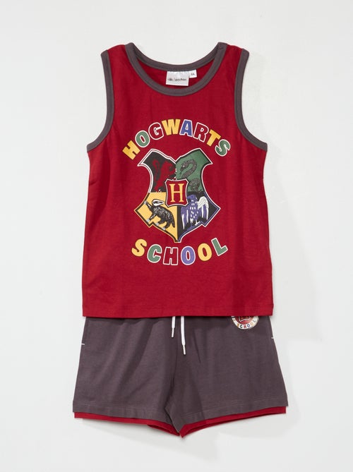 Pijama curto 'Hogwarts' 'Harry Potter' - 2 peças - Kiabi