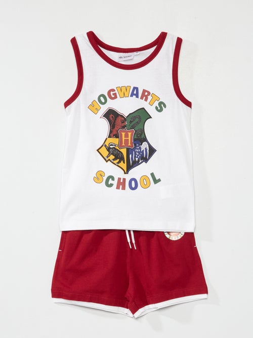 Pijama curto 'Hogwarts' 'Harry Potter' - 2 peças - Kiabi
