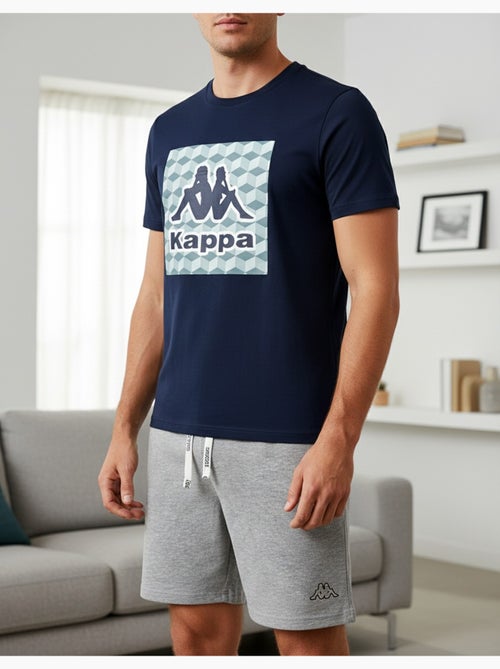 Pijama Curto Homem Algodão KAPPA - Kiabi