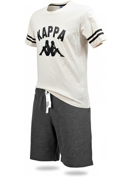 Pijama Curto Homem Algodão KAPPA - Kiabi
