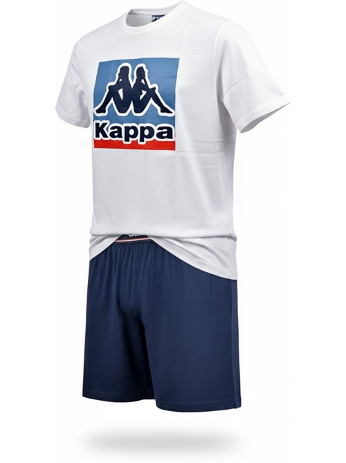 Pijama Curto Homem Algodão KAPPA - Kiabi