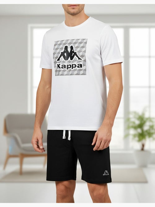 Pijama Curto Homem Algodão KAPPA - Kiabi